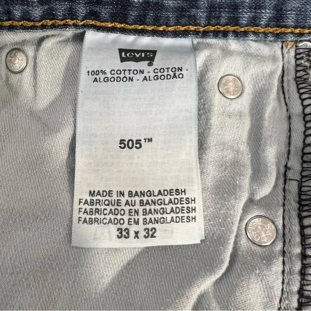 Levi's 505 Regular Fit Jeans Mens 32x32